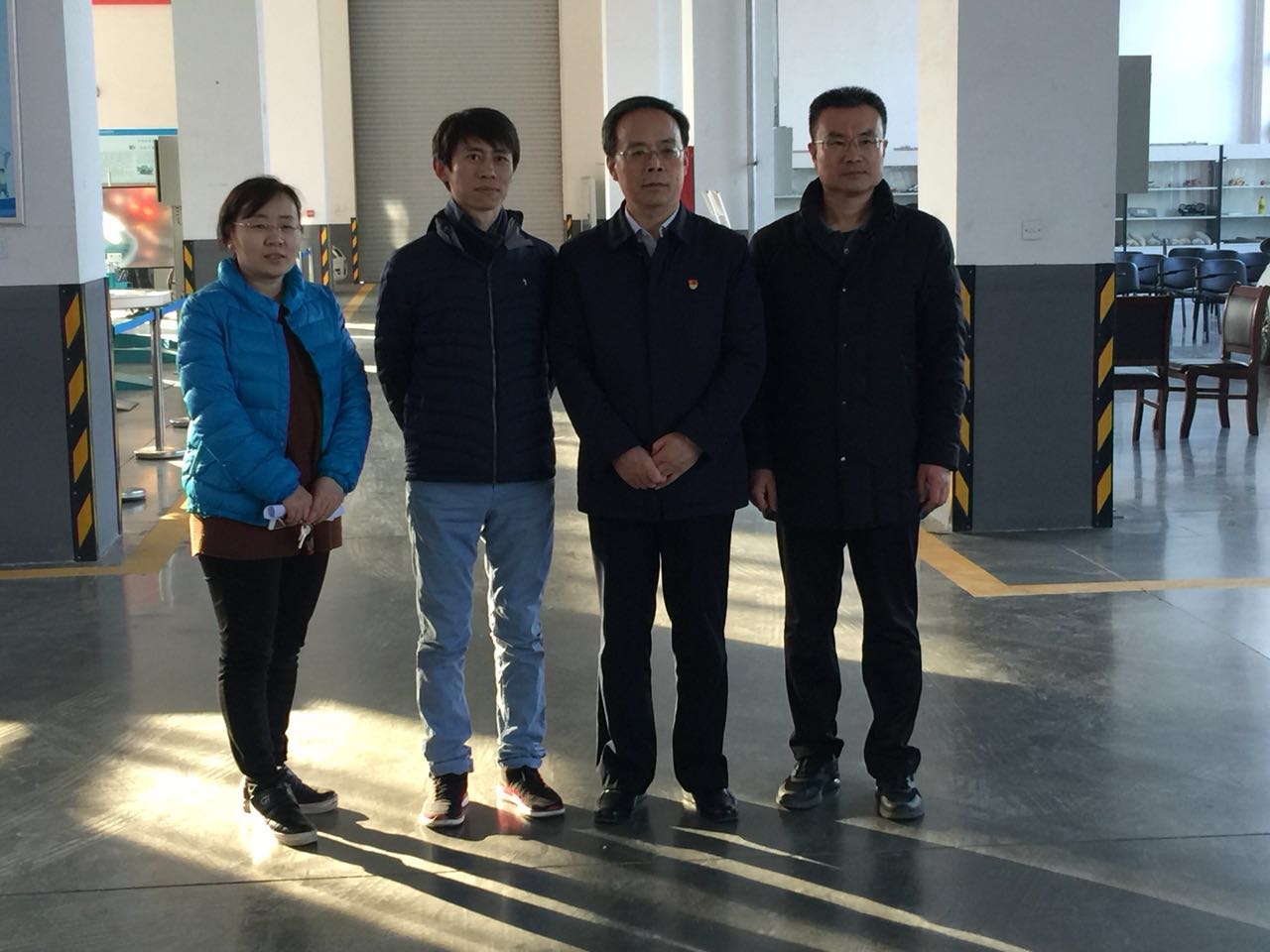 山東省勞動(dòng)職業(yè)技師學(xué)院院長與睿達(dá)總經(jīng)理洽談校企合作專業(yè)